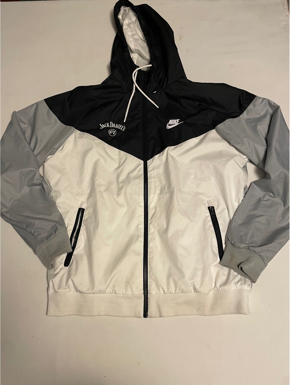 Nike Jack Daniel's Colorblock Windbreaker Jacket Large